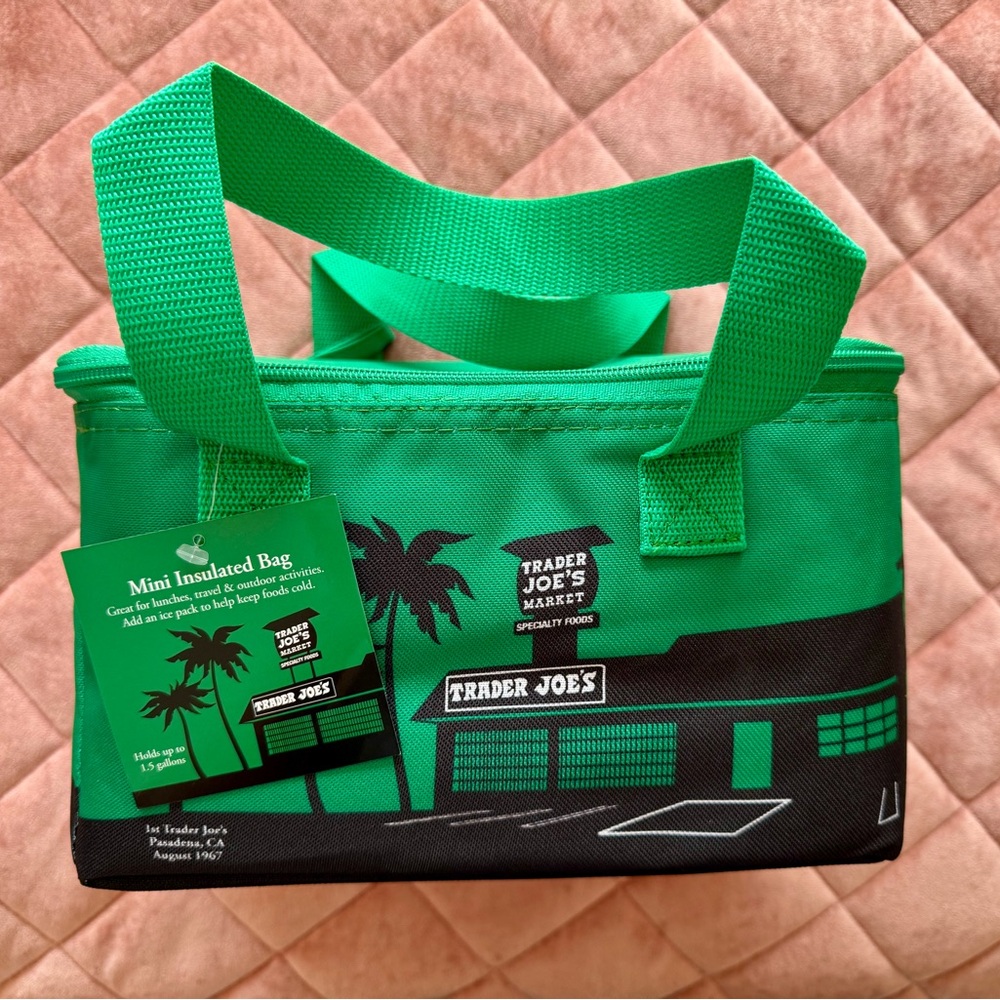 Trader Joe's Green Mini Insulated Bag